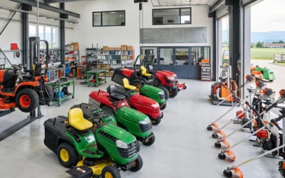 Un atelier et du matériel professionnel pour les communes, jardiniers et entreprises forestières
